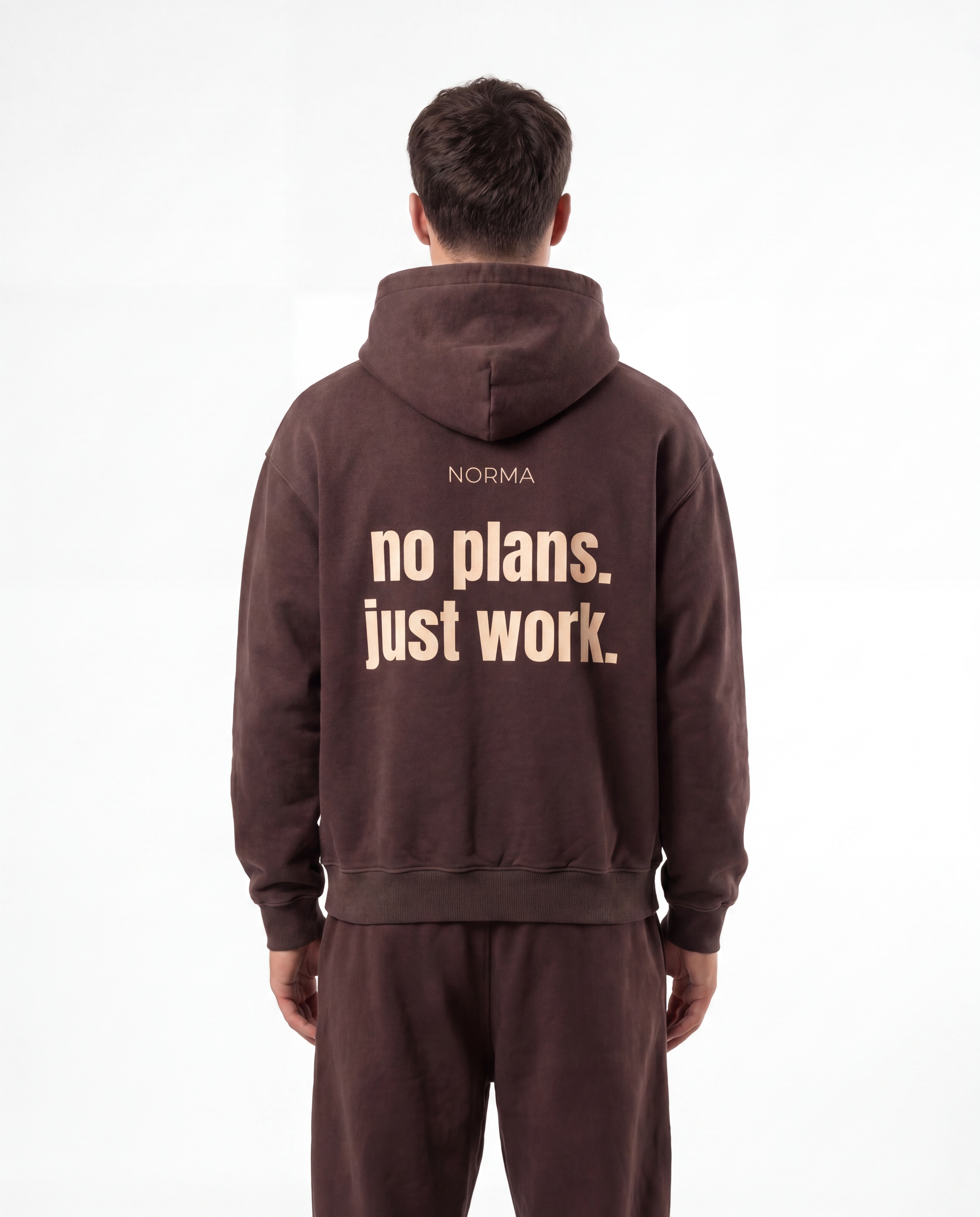 NORMA Bluza - Brązowa