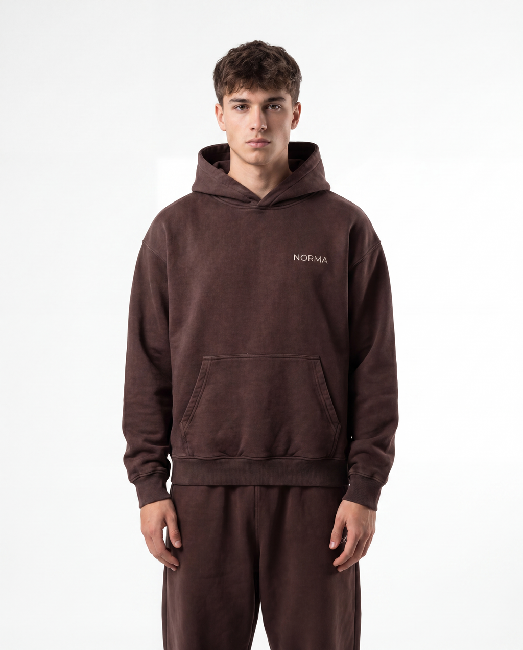 NORMA Bluza - Brązowa