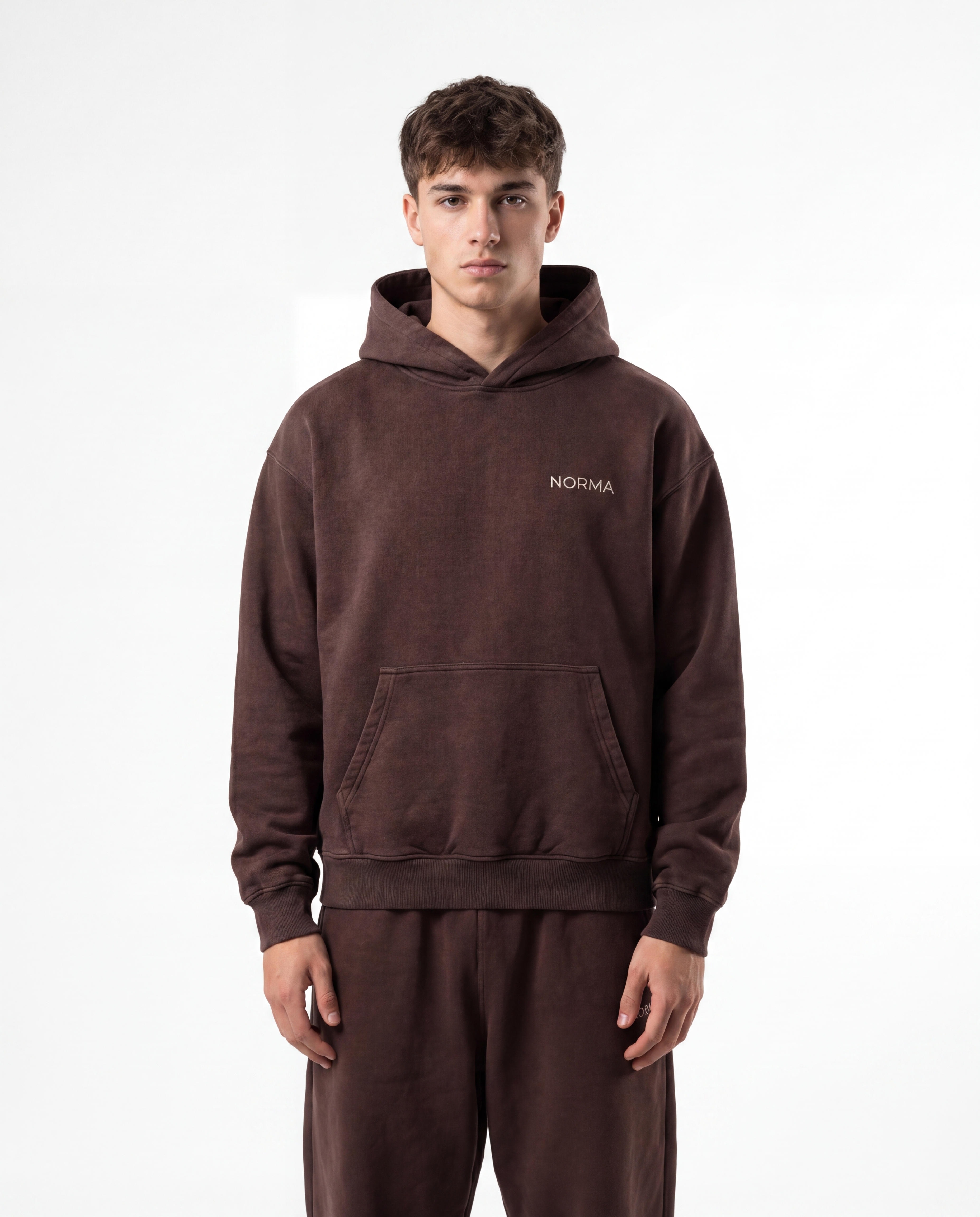NORMA Bluza - Brązowa